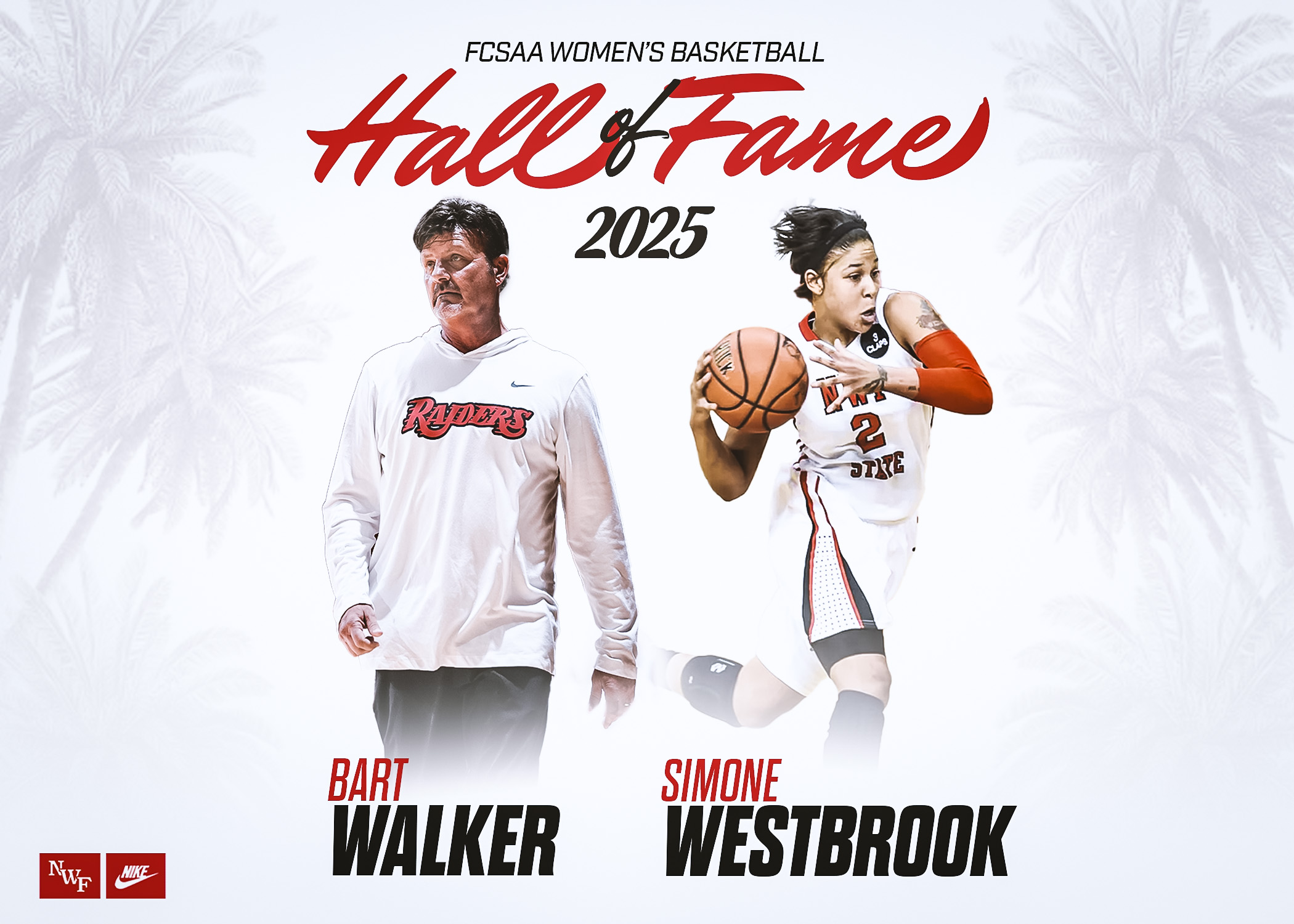 Bart Walker and Simone Westbrook Inducted into the 2025 FSCAA Hall of Fame