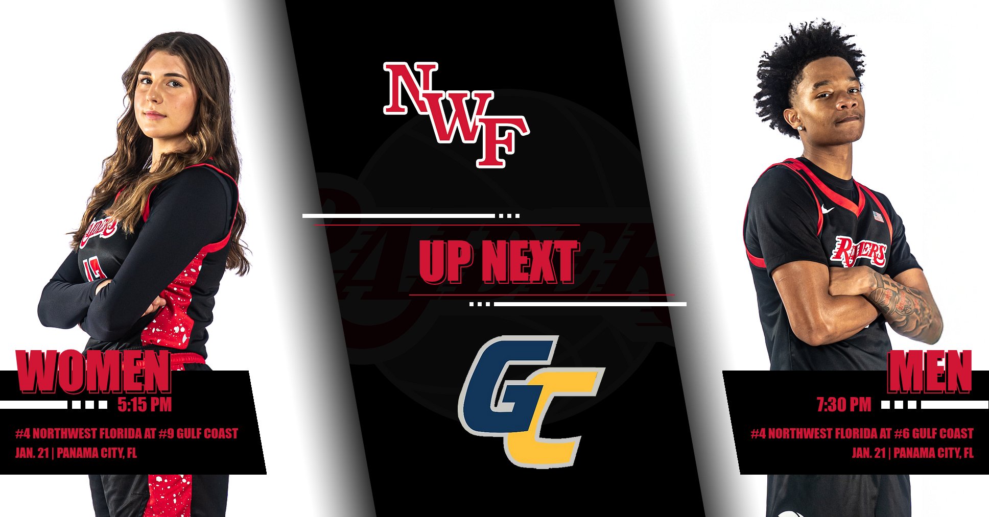 Raiders Travel to Panama City Wednesday for Pair of Top 10 Matchups