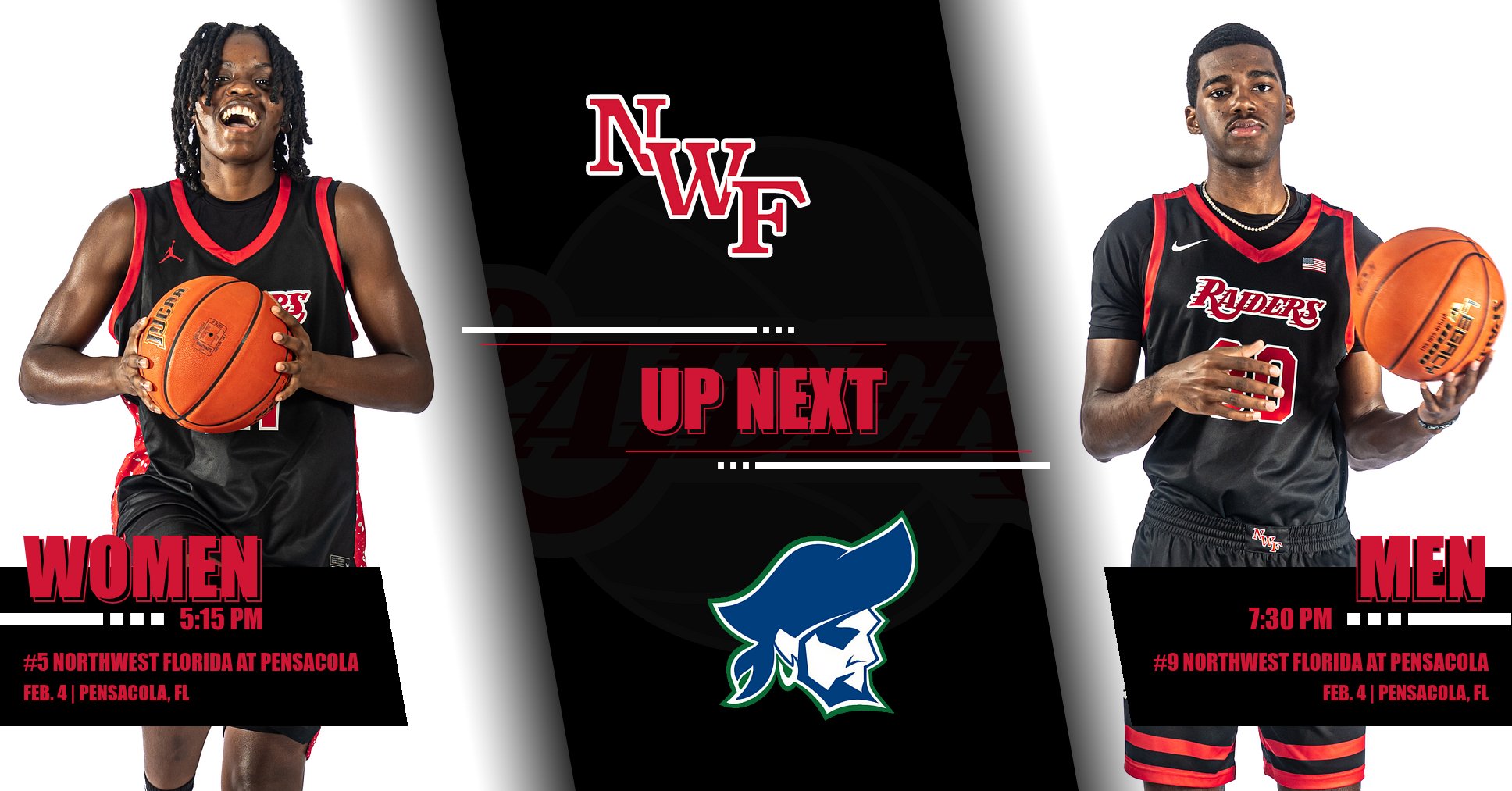 Raiders Head to Pensacola Wednesday for Second Meeting with Pirates