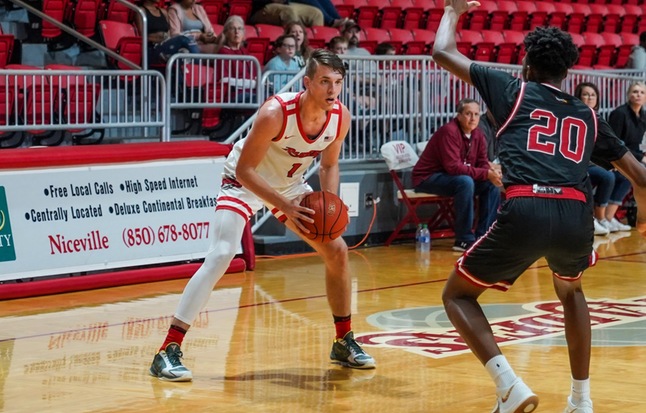 Raiders rebound with big second half to down TCC 79-58