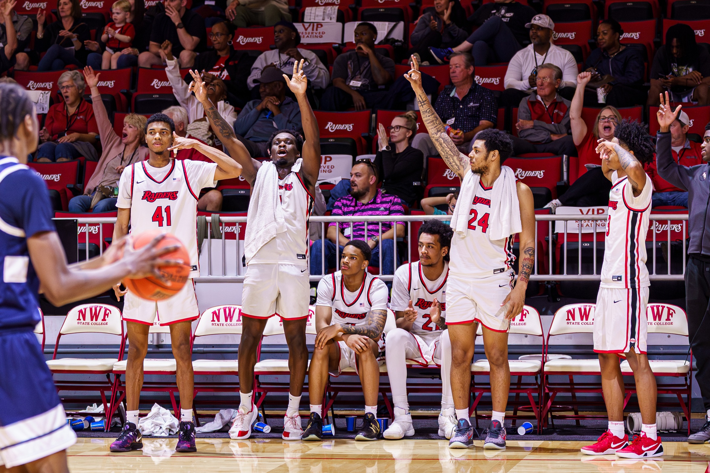 Raiders Clinch Share of Conference Championship with 77-62 Win Over No. 7 Chipola